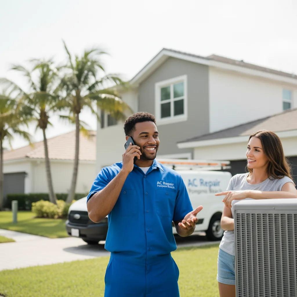 AC Repair Pompano Beach customer support in Lowman
